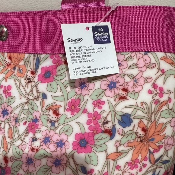 ‼️RARE‼️ Japan Cyalel Yahata x Liberty Fabrics HIDDEN Hello Kitty - Picture 3 of 12